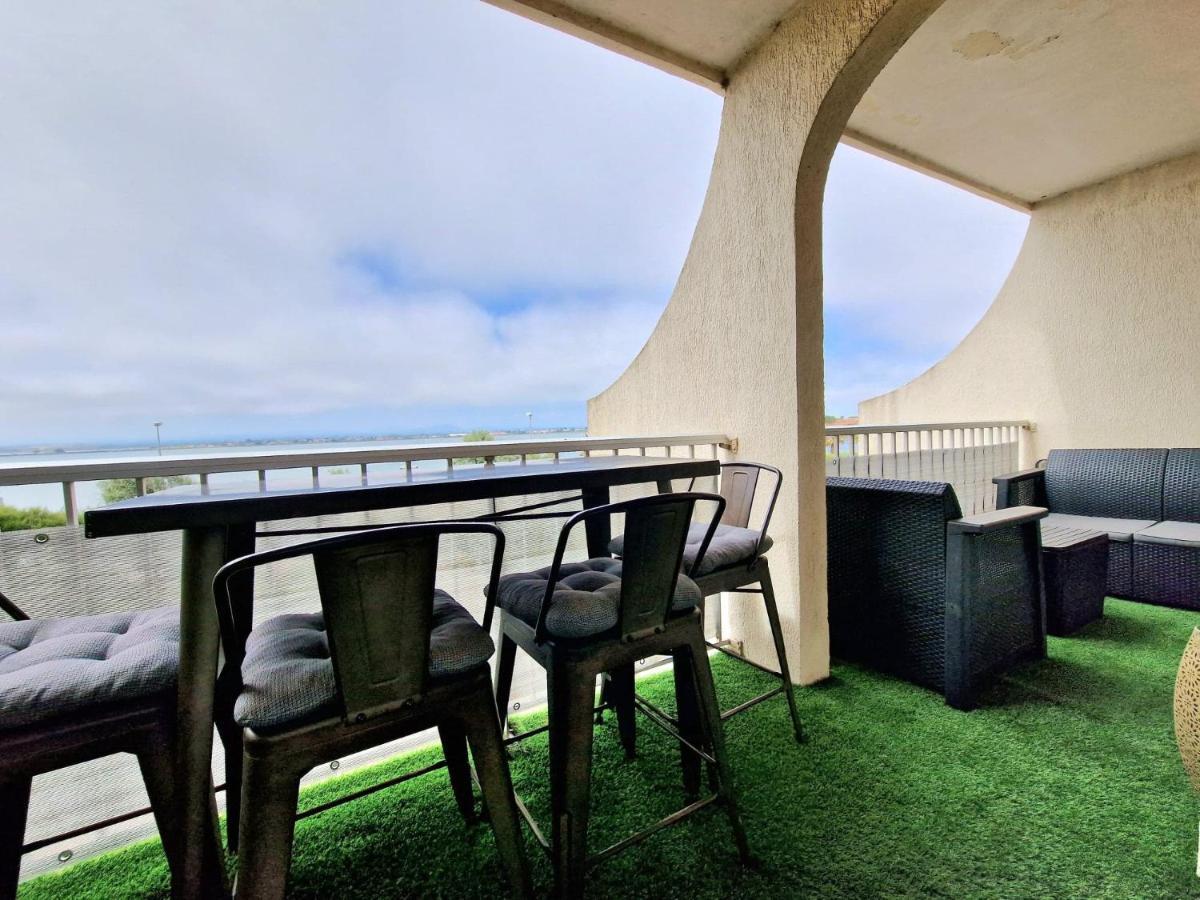 Appartement 1Ere Ligne Piscine Terrasse Au Bord De La Plage Front De Mer Avec 6 Velos Palavas-les-Flots Eksteriør billede