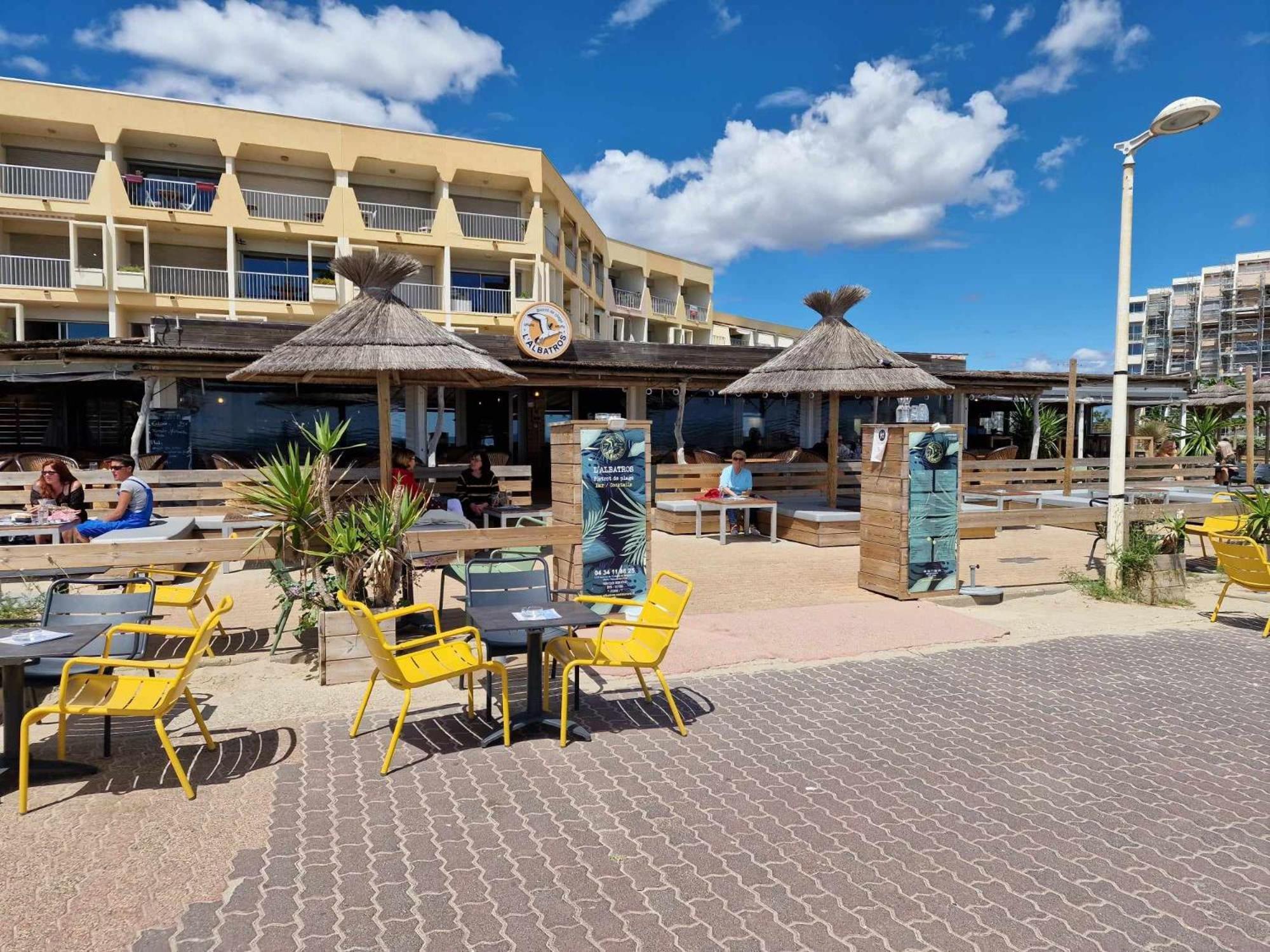 Appartement 1Ere Ligne Piscine Terrasse Au Bord De La Plage Front De Mer Avec 6 Velos Palavas-les-Flots Eksteriør billede