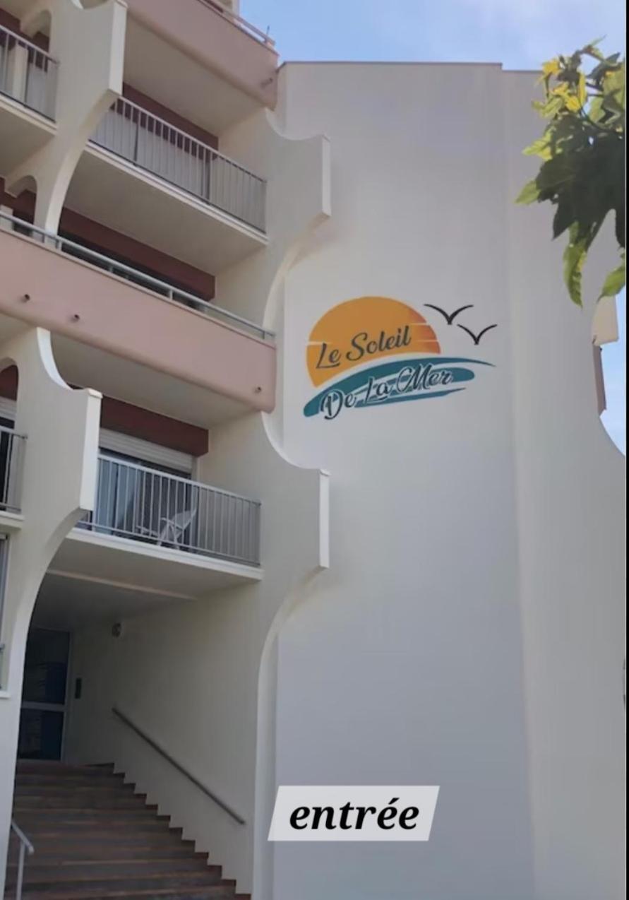Appartement 1Ere Ligne Piscine Terrasse Au Bord De La Plage Front De Mer Avec 6 Velos Palavas-les-Flots Eksteriør billede